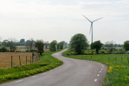 windpower in landscape